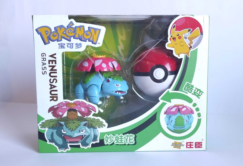 Покемон Пікачу трансформер з покеболом та інші покемони