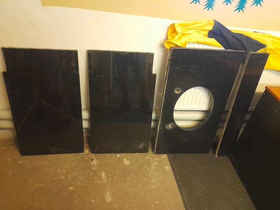 Blat pod umywalkę marmur