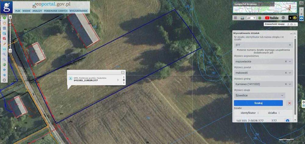 Działka 3400 m2 nad rzeką
