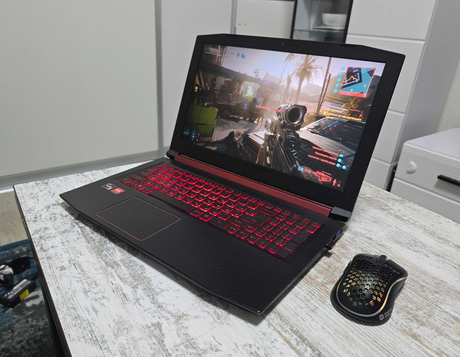 Acer Nitro 15.6 IPS (Ryzen 7/Radeon RX560 4GB/16GB DDR4/SSD 128G+1000G