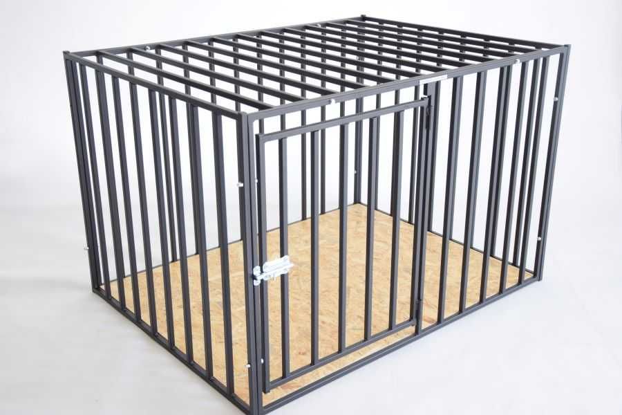 Klatka dla psa XL składana wejście dłuższy bok kennel   (106x78x75)