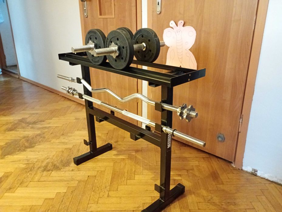 Stojak na hantle i gryfy