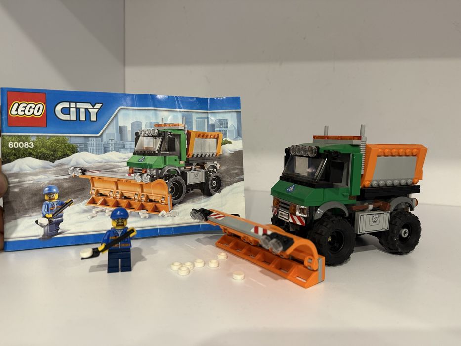 Zestaw LEGO 60083  City Pług śnieżny + instrukcja