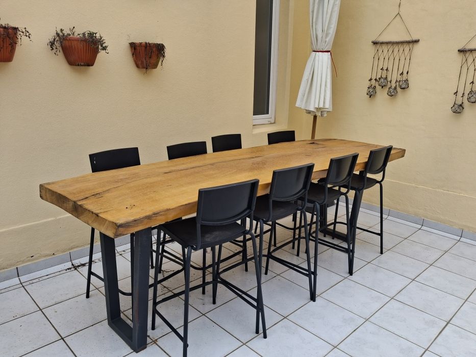 Moveis e churrasqueira