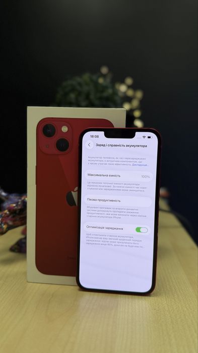 apple iphone 13 128 ГБ red