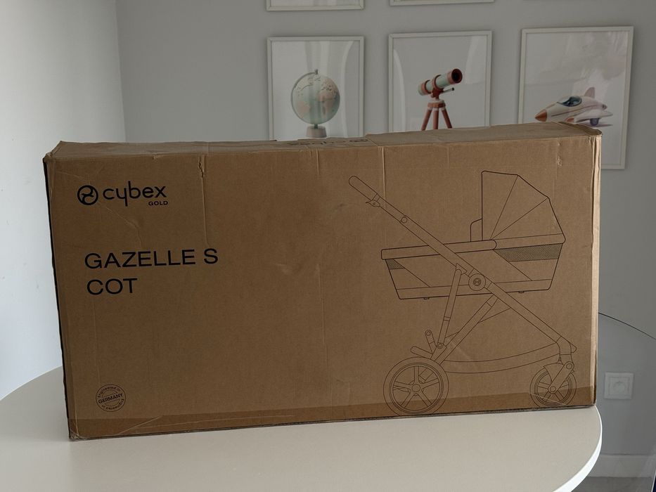 Alcofa CYBEX Gazelle S Cot – Moon Black | Estado Impecável