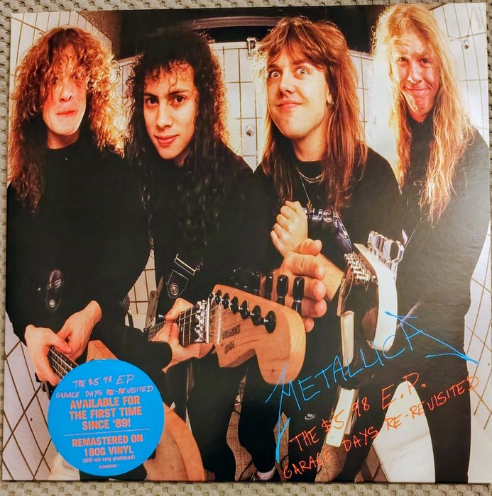 Metallica The $5.98 EP - GARAGE DAYS RE-REVISITED winyl