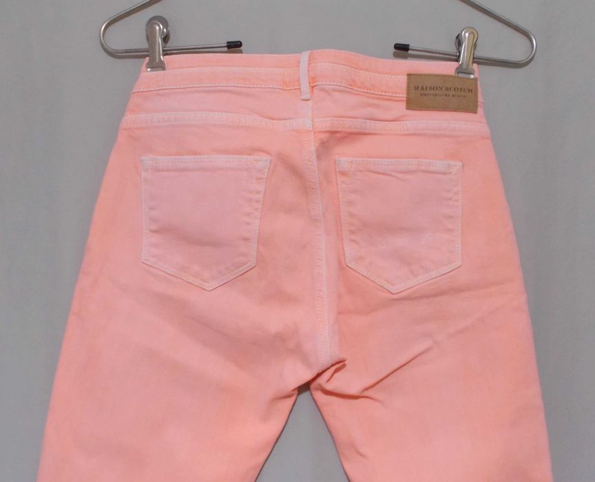 Джинсы скинни neon coral W27 L32 'Scotch & Soda - Maison Scotch'
