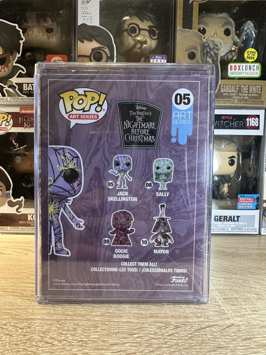 Funko Pop Кошмар перед Рождеством Jack Skellington Джек + протектор