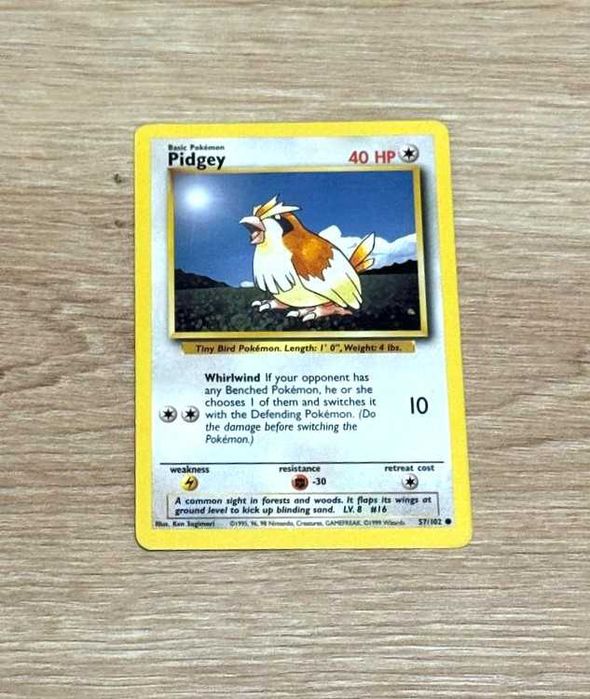 Base Set Cartas Originais Pokémon TCG WOTC - ING