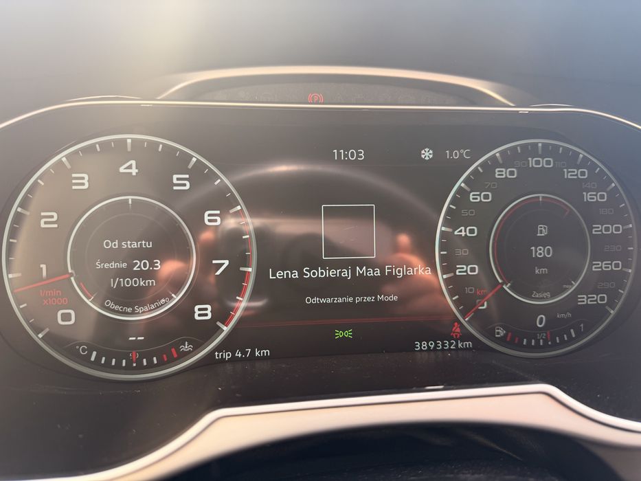 Licznik audi a4b8 polift virtual cokpit