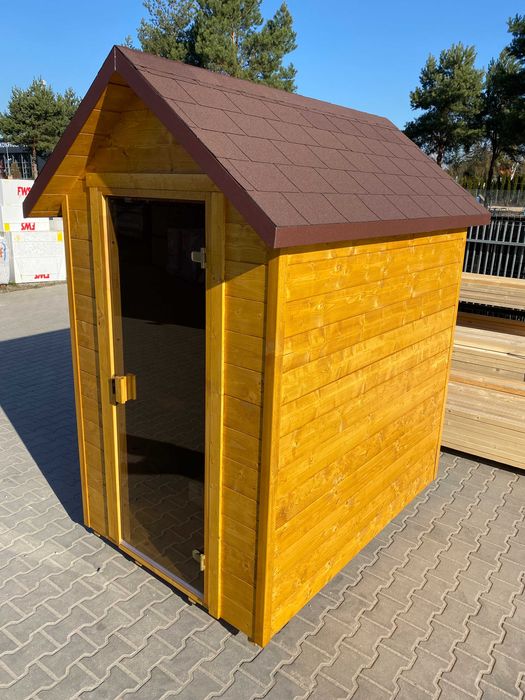 Sauna Sucha - Fińska - Ogrodowa - Zewnętrzna - 2 osobowa