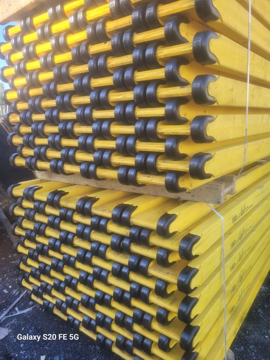 Stemple metalowe Płyta Topolowa czarna Sklejka  podpory Stropowe Doki