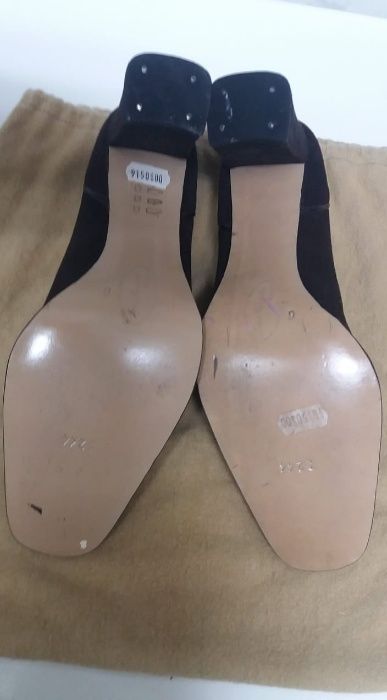 Sapatos de senhora em camurça marca Edith Fernandes nº 39