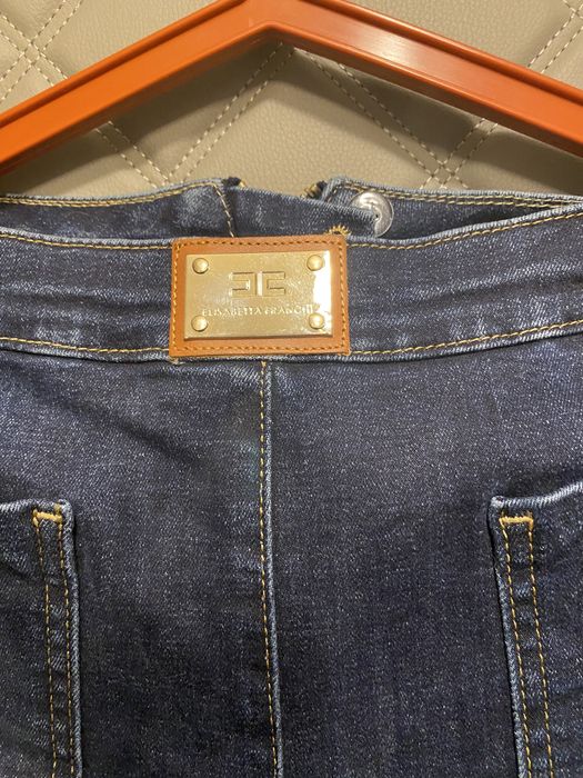 Elisabetta franchi spodnie jeansy