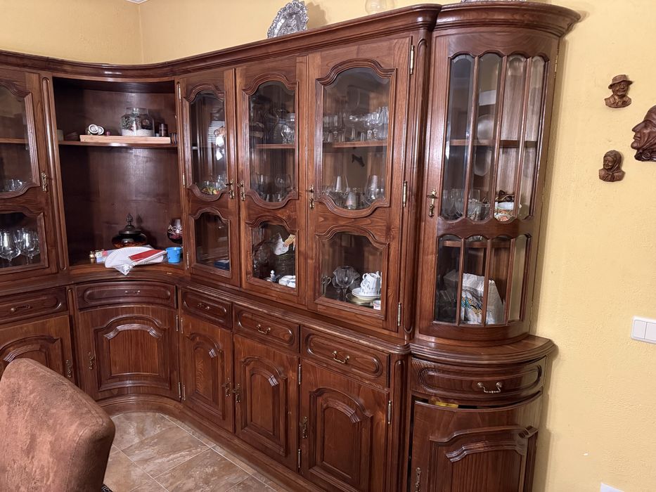 Movel cristaleira em L