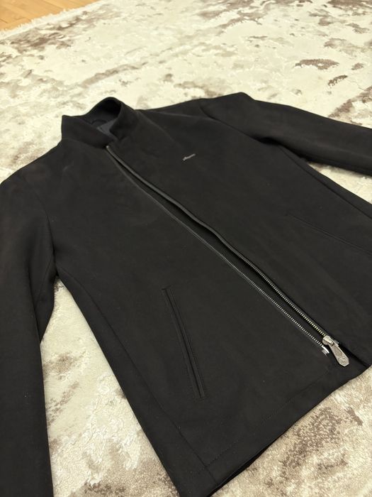 Чоловіча замшева куртка/бомбер