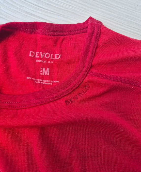 Devold M 100% merino wełna bluzka wełniana termiczna termoaktywna męska