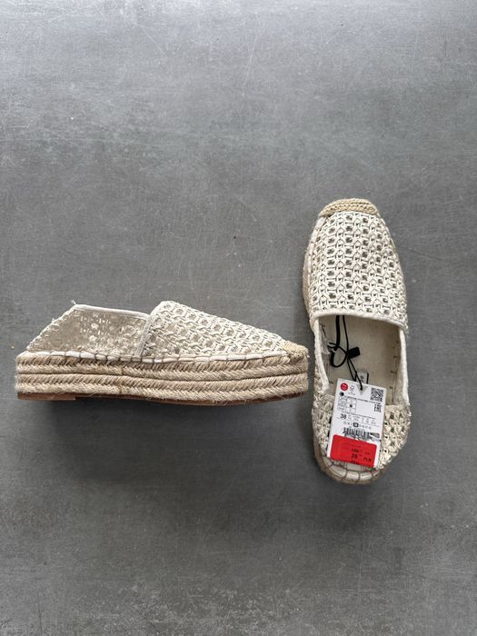 Klapki zara rozmiar 38 nowe