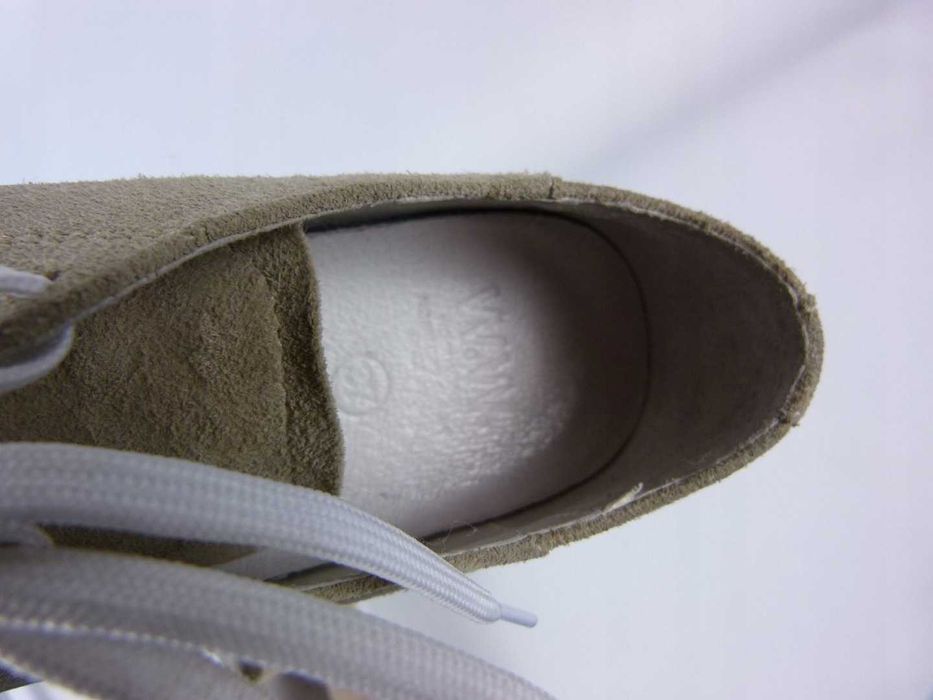 Wood Wood skórzane tenisówki skóra naturalna 37 / 24 cm