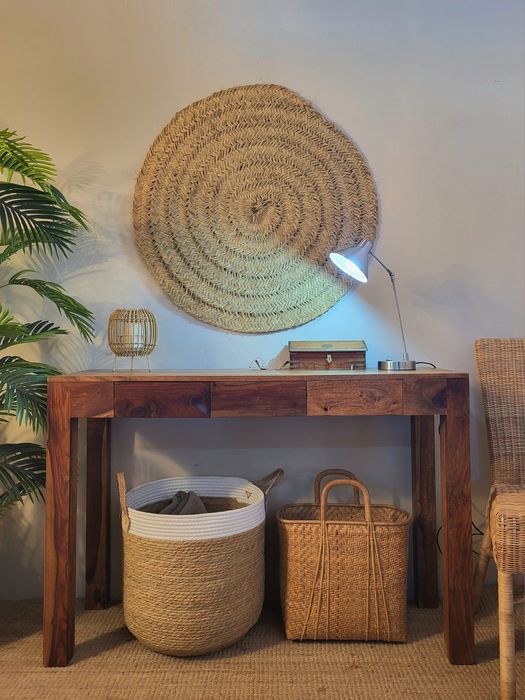 consola, aparador, mesa, secretaria, indiano, rustico