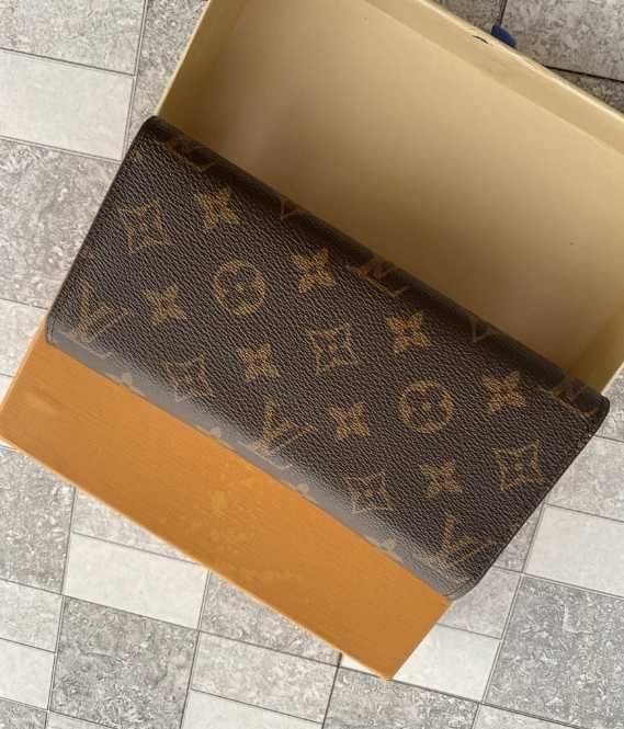 LOUIS VUITTON Emilie pomarańczowa