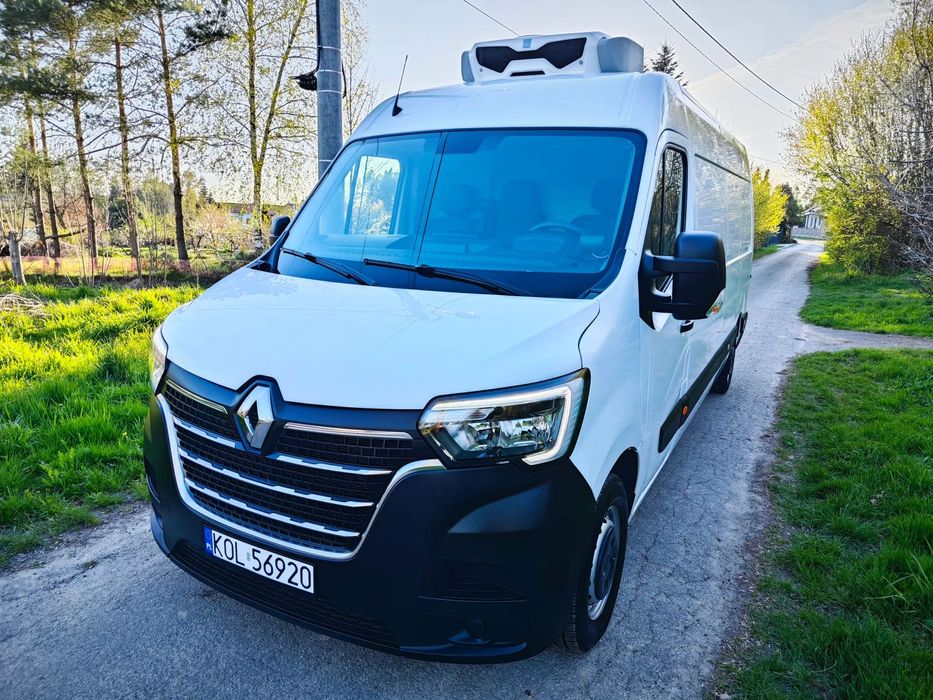 Renault MASTER L3H2, VAT1, MAX, Ładowność 1085kg,SALON POLSKA, 230 VOLT,ZANOTTI, VAT 23% PO SERWISIE, ORYGINALNY LAKIER MROŹNIA -20, GRZANIE +30 CHŁODNIA  L3H2 Salon PL ,Zanotti, Mroźnia -20 Grzenie +30, Serwis, Oryginał,230V
