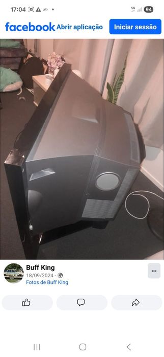 TV LG Lafinion 82W com movel