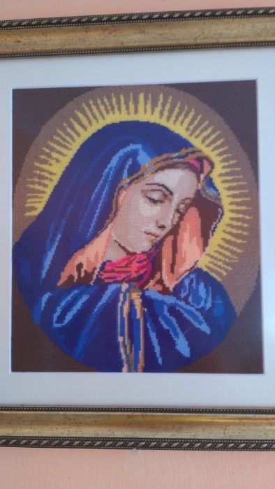 Ікона вишита хрестиком