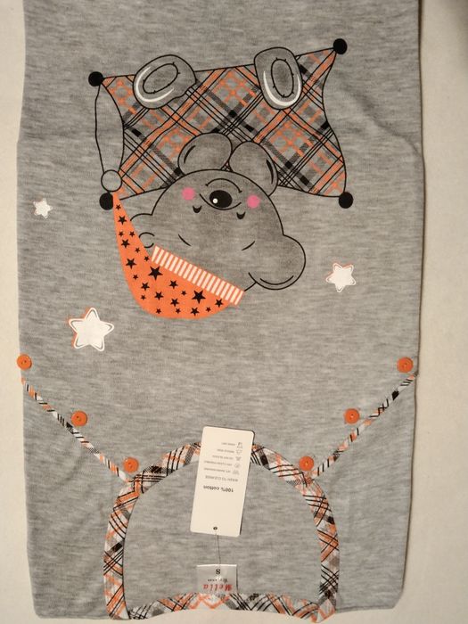 Koszula S do szpitala porodu karmienia odpinana nocna piżama damska