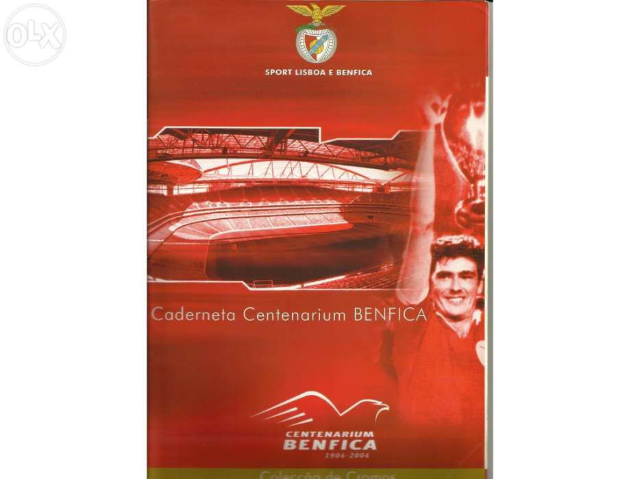Caderneta Centenarium Benfica 1904 /2004