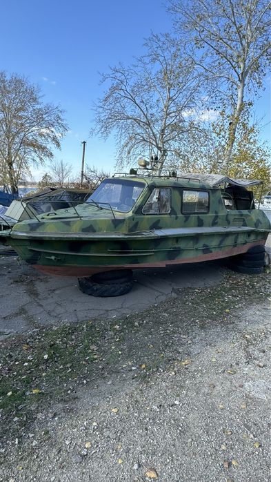 Катер УЗВ-622-К. Сделано Мотор-Січ.