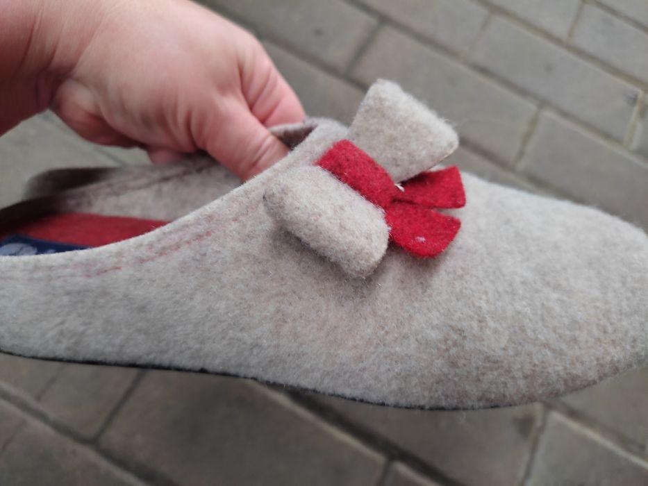 Войлочні тапки жіночі