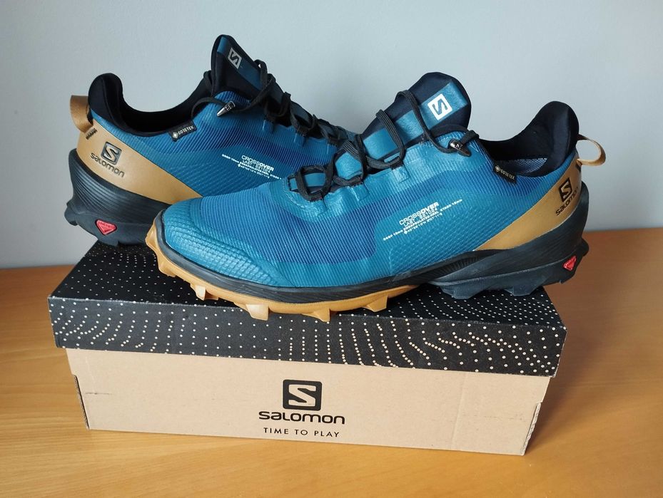 Buty Salomon Cross Over GTX Gore-Tex Legion Blue/Black 414449 rozmiar 45,1/3
