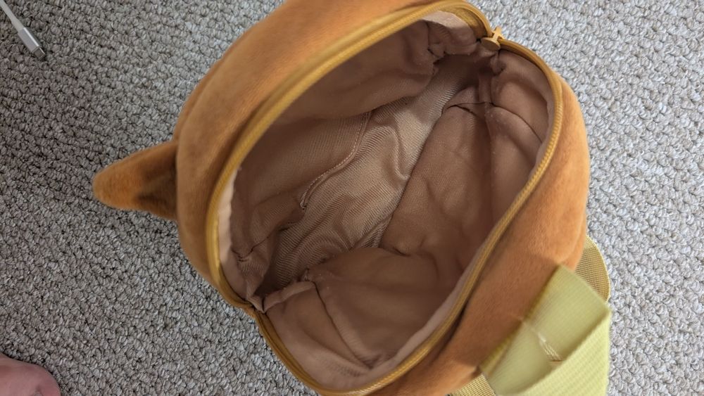 Plecak pluszowy maly