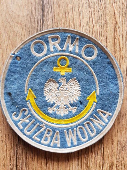 Naszywka ORMO Służba Wodna LWP/MO/ZOMO