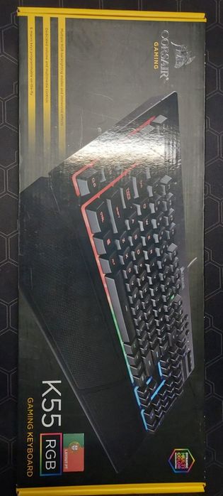 Teclado Corsair K55 Menbrana muito bom estado