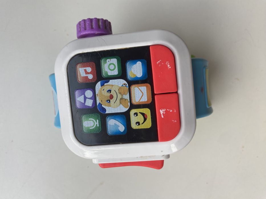 Fisher price zestaw grające kluczyki + grający zegarek