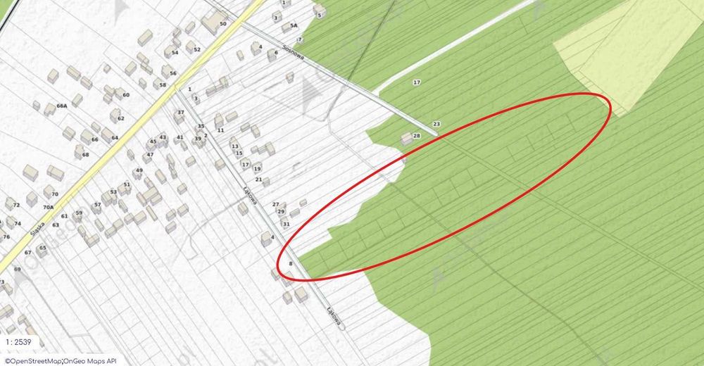 Rudnik Mały – działki budowlane przy lesie | pojedynczo lub w pakiecie pod projekt | prawomocne WZ | wyjątkowa lokalizacja 15 min od Częstochowy - Widok 5