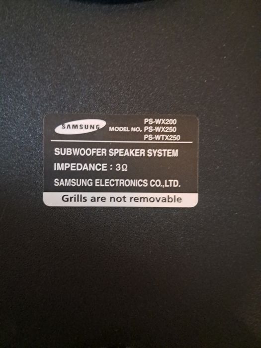 Glosniki plus subwoofer  samsung