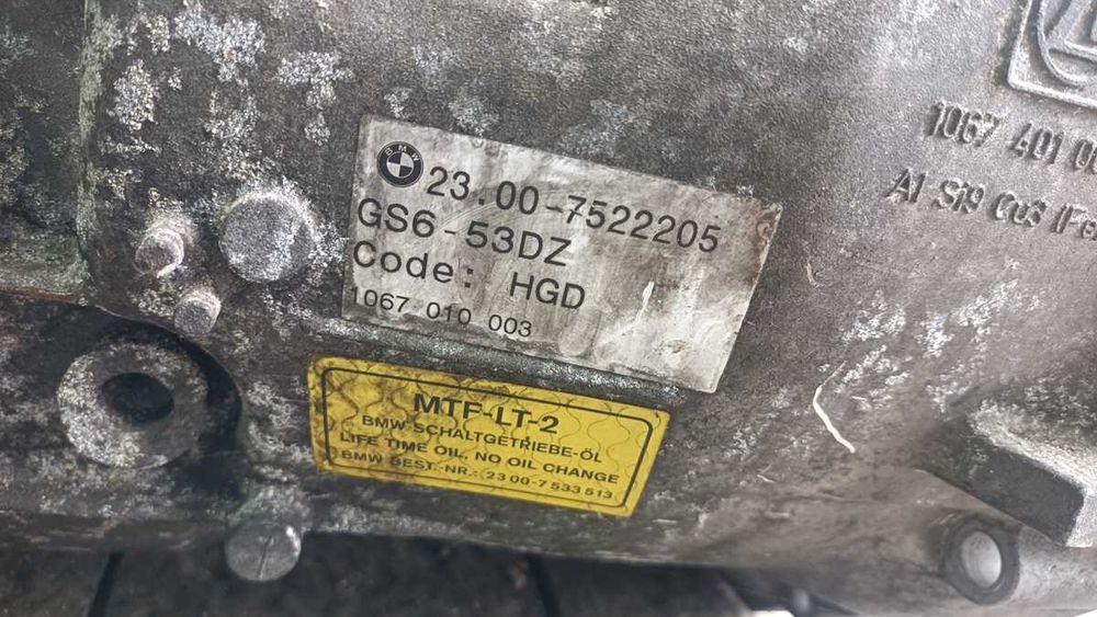 Skrzynia Biegów BMW E60 530d 3,0D MANUAL 6 Biegów SWAP Patrol