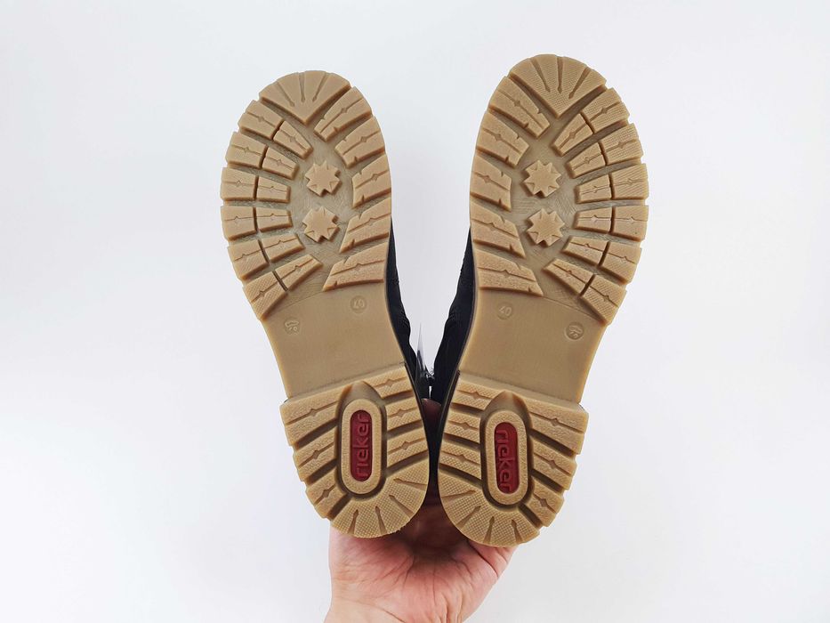 Жіночі черевики Rieker 40 25.5 см 9 US чорні