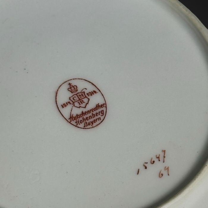 Talerzyki owoce hutschenreuther hohenberg bayern b41/7144