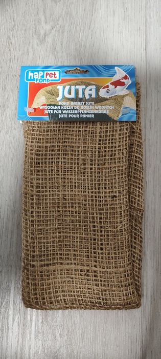 Juta wyściółka kosza do roślin wodnych