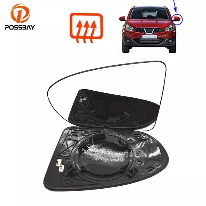 Espelho vidro retrovisor nissan Qashqai j10 2006 ate 2013