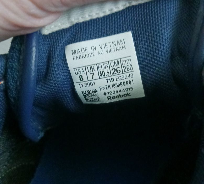 Sneakersy Reebok rozm. 40.5