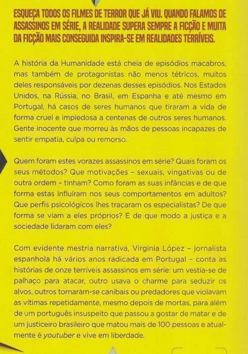 Livro Killers de Virginia López, tradução portuguesa [Portes Grátis]