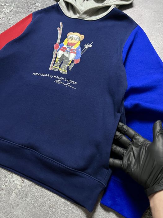 Худи Ralph Lauren Polo Bear Big Pony Chief Keef большой логотип M-L