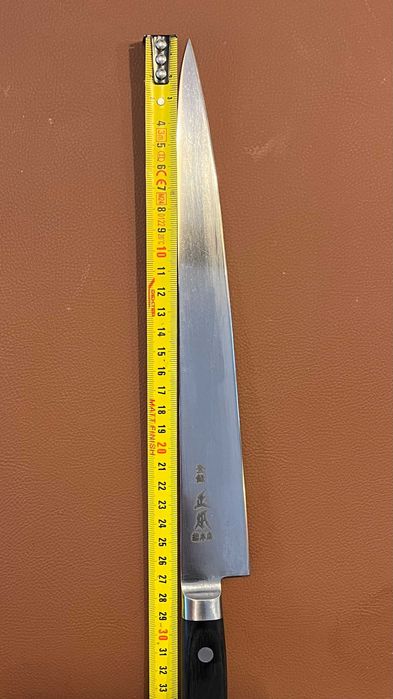 MASAMOTO SUJIHIKI 270mm - Faca Japonesa Virgin Carbon Steel