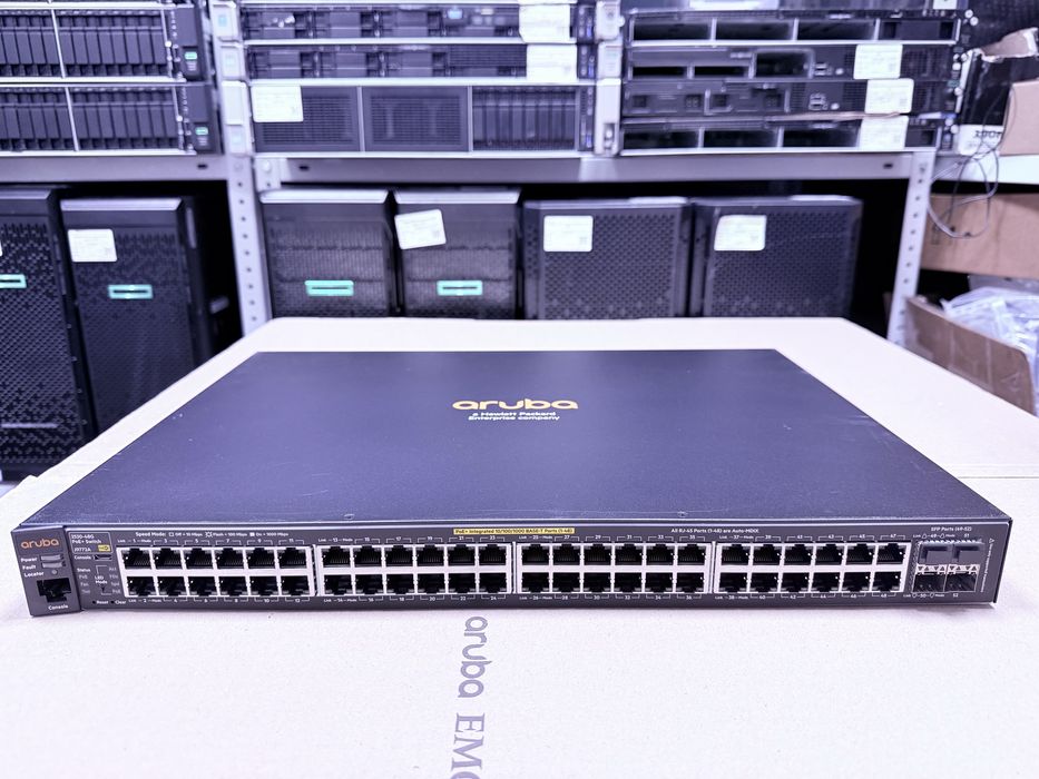 Комутатор Aruba 2530-48G-POE+
